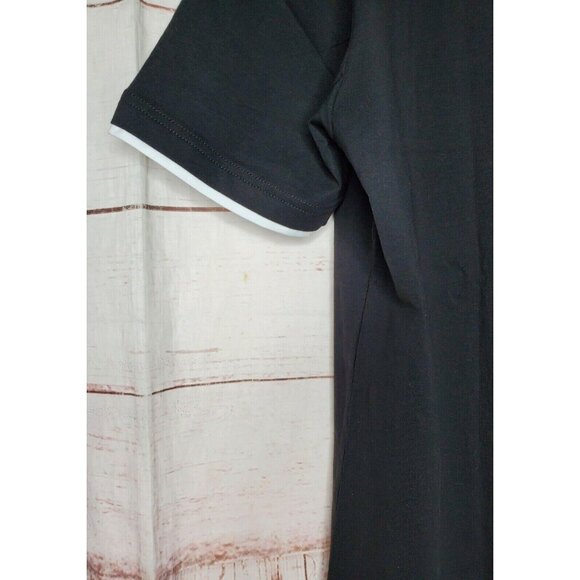 Vassari Los Angeles XL High Button Collar Rare Short Sleeve Shirt - Picture 8 of 12